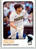 2022 Topps Heritage High Number #593 Brandon Drury