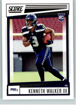 2022 Score Base Set #329 Kenneth Walker Iii