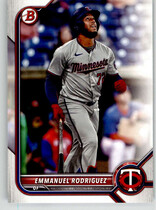 2022 Bowman Draft #BD-93 Emmanuel Rodriguez