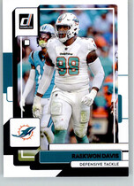 2022 Donruss Base Set #127 Raekwon Davis