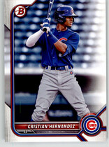 2022 Bowman Draft #BD-111 Cristian Hernandez