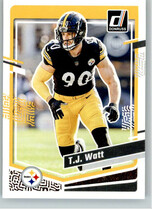 2023 Donruss Base Set #254 T.J. Watt