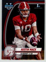 2024 Bowman Chrome University #87 Austin Mack