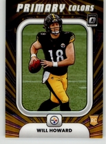2025 Donruss Optic Rookie Primary Colors #13 Will Howard