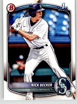 2025 Bowman Draft #BD-100 Nick Becker