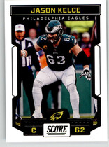 2023 Score Base Set #251 Jason Kelce