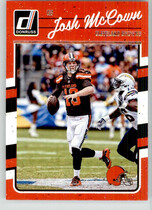 2016 Donruss Base Set #67 Josh McCown