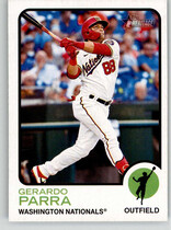 2022 Topps Heritage High Number #653 Gerardo Parra