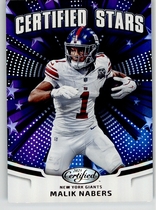2025 Panini Certified Certified Stars #16 Malik Nabers