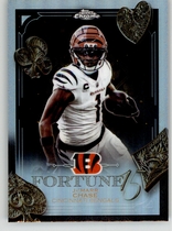 2025 Topps Chrome Fortune 15 Refractor #F15-2 Jatmarr Chase