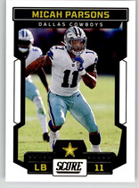 2023 Score Base Set #230 Micah Parsons