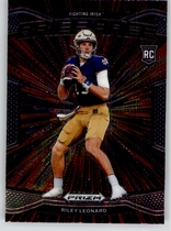 2025 Panini Prizm Draft Picks Brilliance #17 Riley Leonard