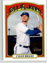 2021 Topps Heritage #216 Cavan Biggio