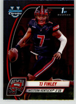 2024 Bowman Chrome University #191 Tj Finley