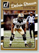 2016 Donruss Base Set #195 Delvin Breaux