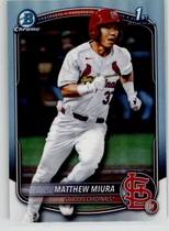 2025 Bowman Chrome Draft Refractor #BDC-57 Matthew Miura