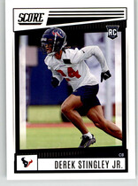 2022 Score Base Set #324 Derek Stingley Jr.