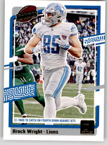 2023 Donruss Highlights #9 Brock Wright