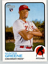 2022 Topps Heritage High Number #694 Hunter Greene