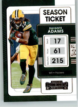 2021 Panini Contenders #35 Davante Adams