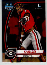 2024 Bowman Chrome University #115 Kj Bolden