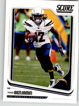 2018 Score Base Set #184 Travis Benjamin