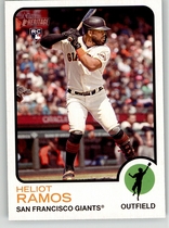 2022 Topps Heritage High Number #643 Heliot Ramos
