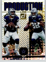 2025 Donruss Production Line #3 Ceedee Lamb|Dak Prescott