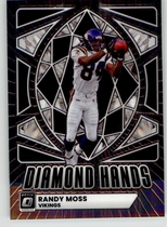 2025 Donruss Optic Diamond Hands #9 Randy Moss