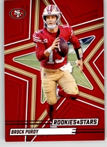 2025 Panini Rookies & Stars Red #20 Brock Purdy