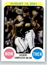 2022 Topps Heritage High Number Now & Then #NAT-2 Tyler Gilbert