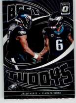 2024 Donruss Optic Best Tuddys #9 Devonta Smith|Jalen Hurts