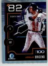 2025 Bowman Chrome Bowman Scouts Top 100 #BTP-82 Josue Briceno