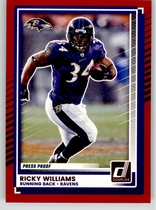 2025 Donruss Press Proof Red #177 Ricky Williams