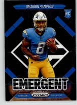 2025 Panini Prizm Emergent #9 Omarion Hampton