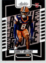 2023 Panini Absolute (Retail) #179 Garrett Williams