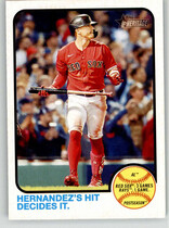 2022 Topps Heritage #201 Kike Hernandez