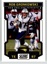 2023 Score Base Set #286 Rob Gronkowski