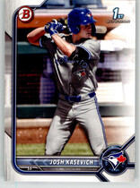 2022 Bowman Draft #BD-45 Josh Kasevich