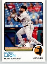 2022 Topps Heritage High Number #654 Sandy Leon