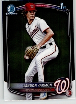 2025 Bowman Chrome Draft #BDC-44 Landon Harmon