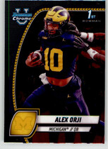 2024 Bowman Chrome University #9 Alex Orji