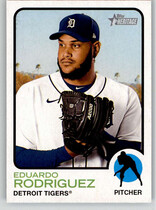 2022 Topps Heritage High Number #721 Eduardo Rodriguez