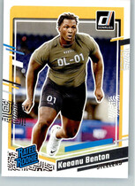 2023 Donruss Base Set #387 Keeanu Benton