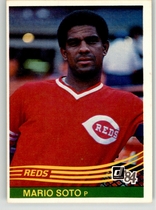 1984 Donruss Base Set #428 Mario Soto