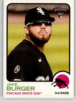 2022 Topps Heritage #381 Jake Burger