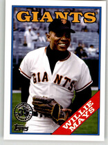 2023 Topps 1988 Topps #T88-12 Willie Mays