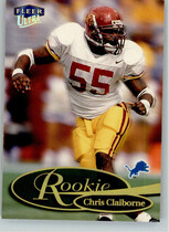 1999 Ultra Base Set #263R Chris Claiborne