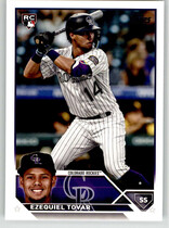 2023 Topps Base Set Series 2 #651 Ezequiel Tovar