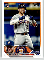 2023 Topps Base Set Series 2 #635 Yainer Diaz